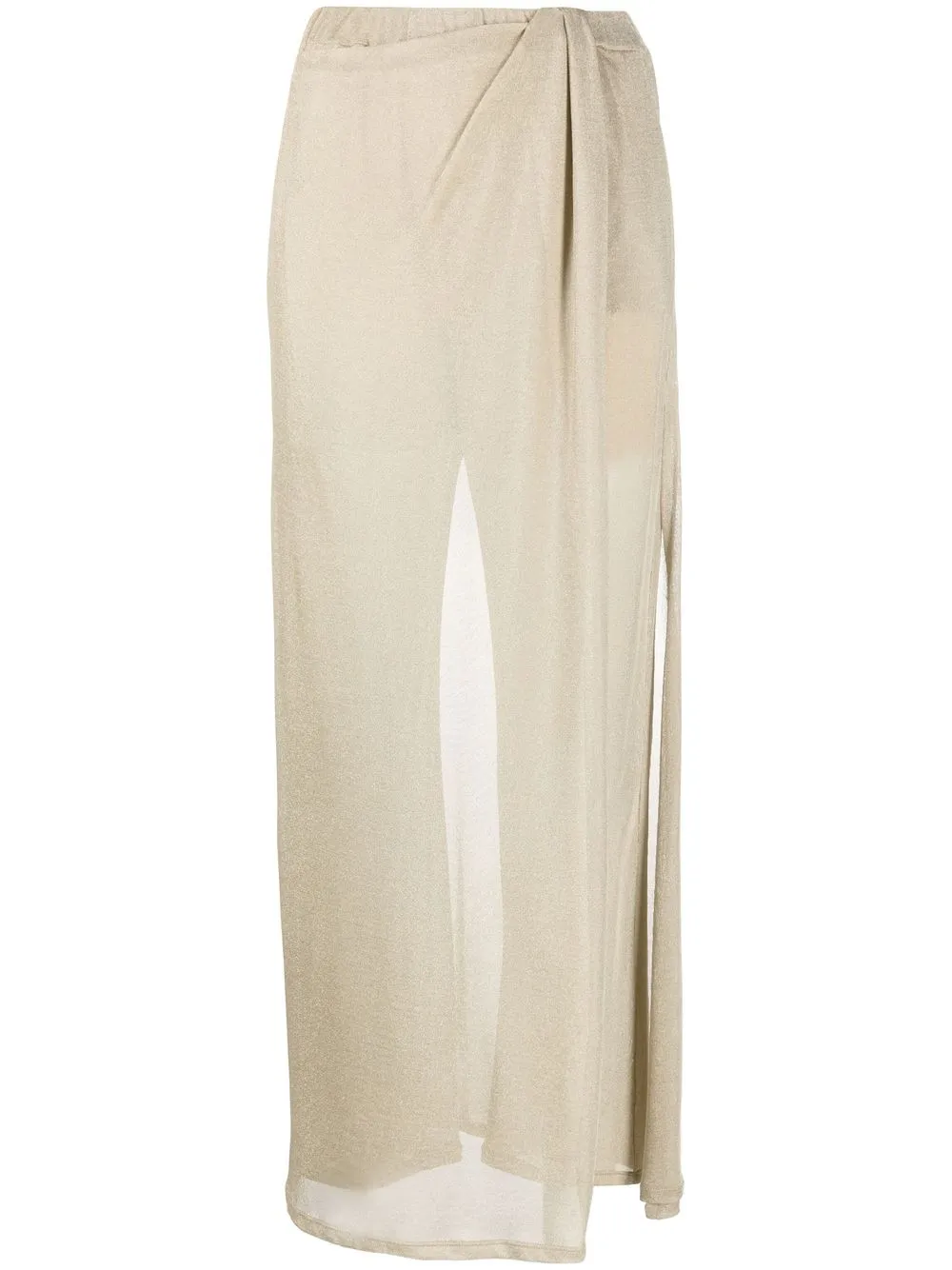 

Giorgio Armani semi-sheer wide-leg trousers - Neutrals