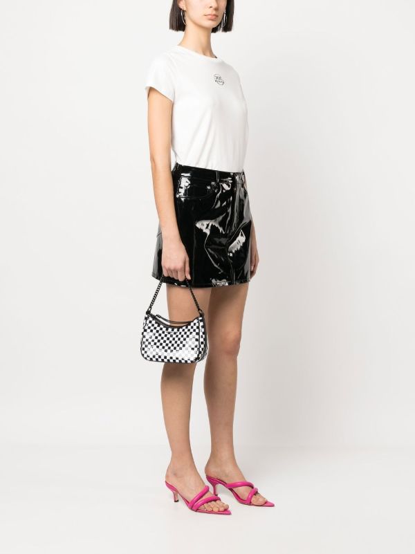 Michael kors black sequin cheap skirt