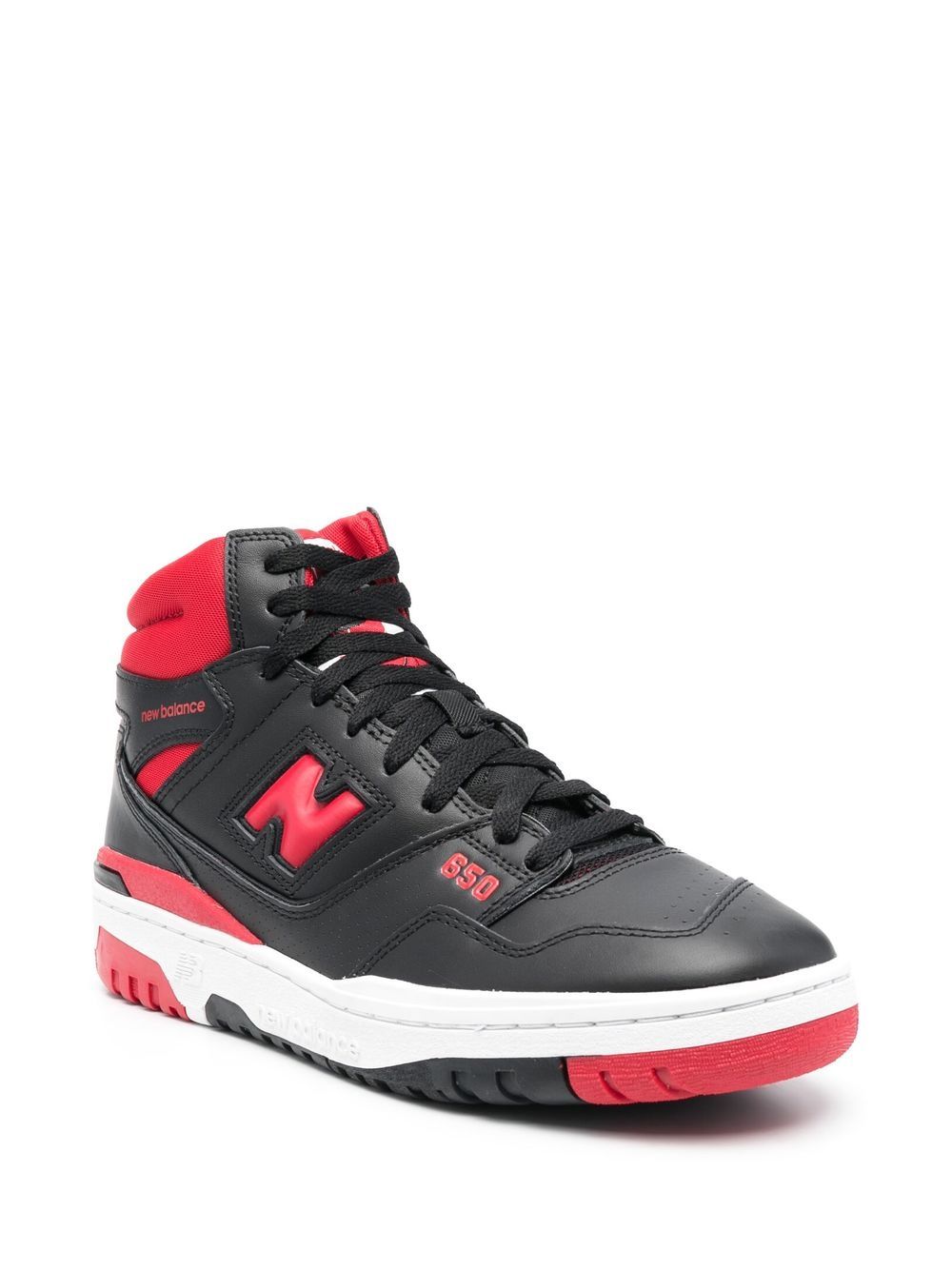 Shop New Balance 650r Lace-up Sneakers In Schwarz
