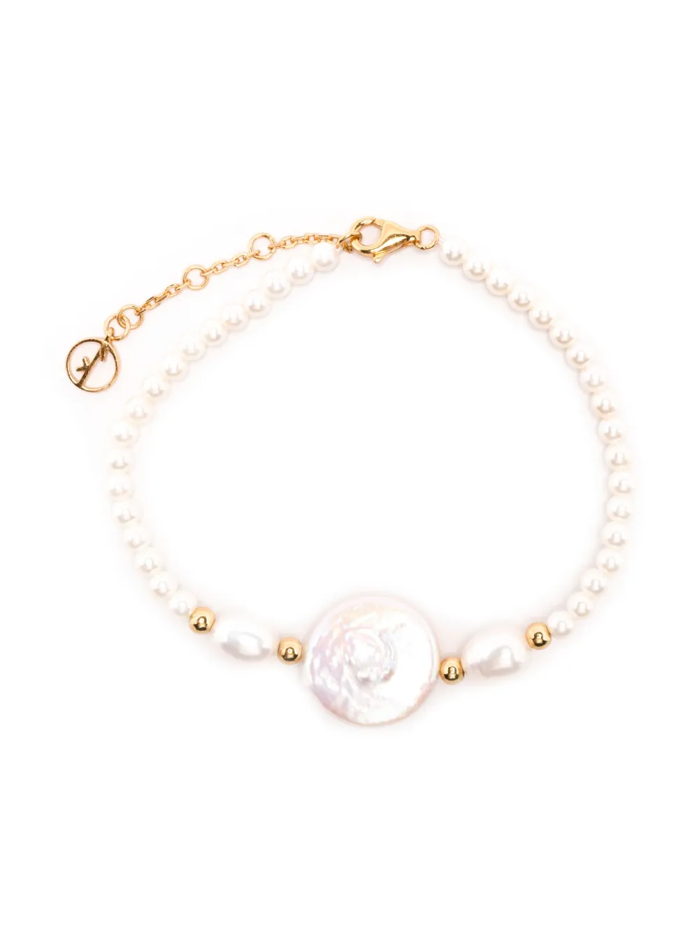 Anissa Kermiche Caviar Pebble freshwater pearl bracelet