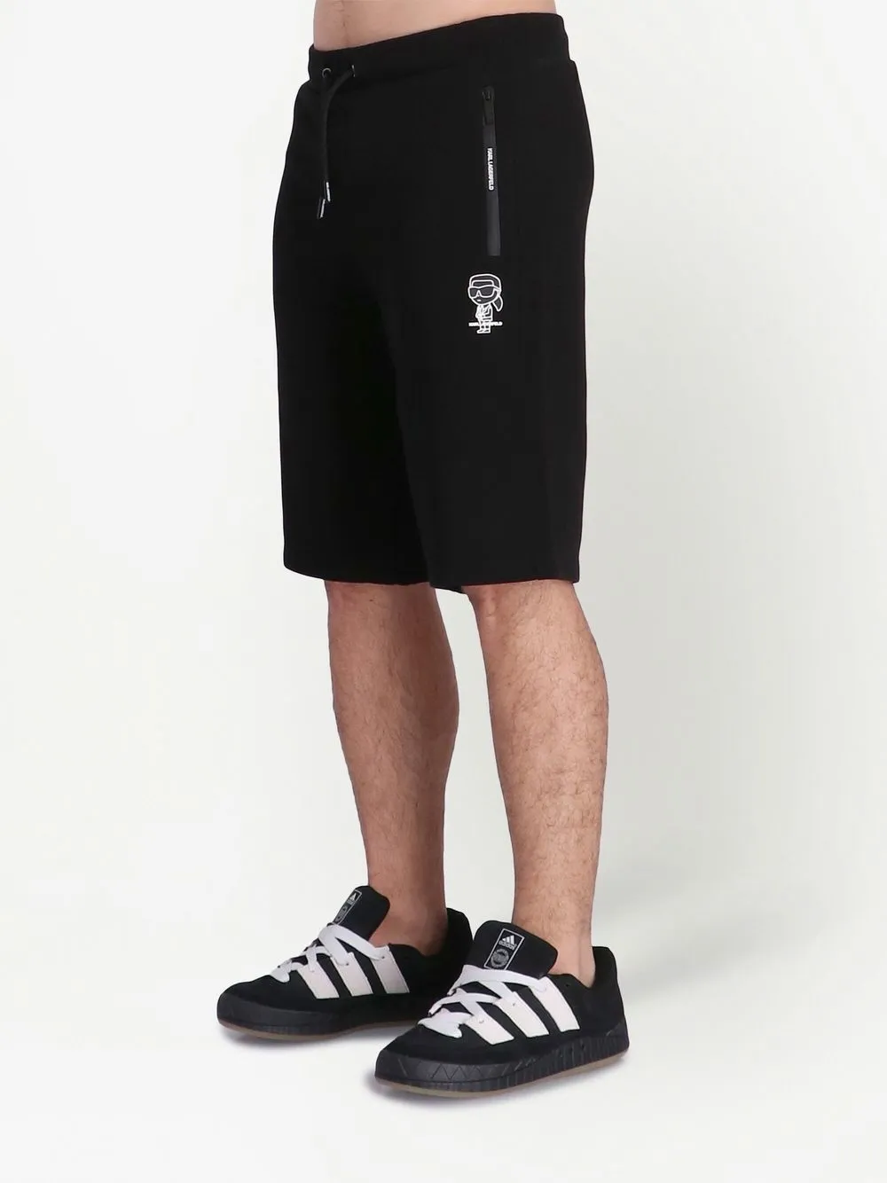 Karl Lagerfeld logoprint Track Shorts Farfetch