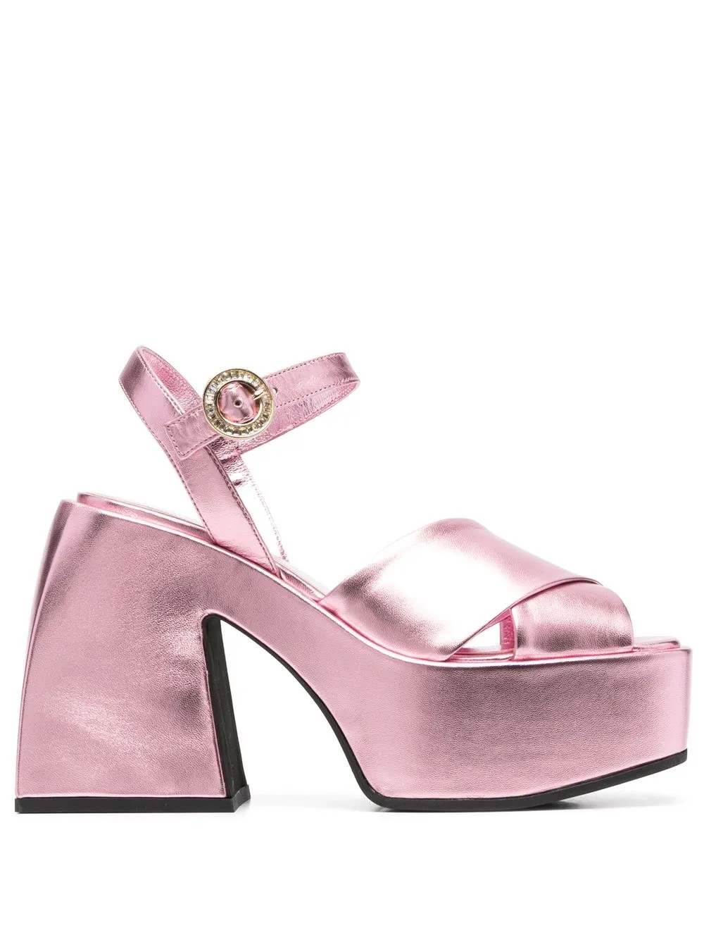 

Nodaleto block-heel sandals - Pink