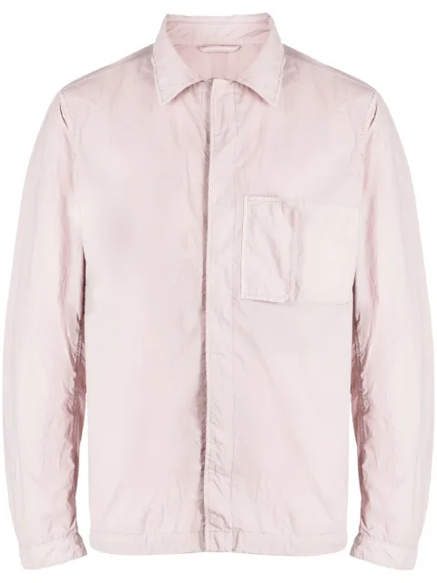 Ten C chest-pocket zip-up jacket