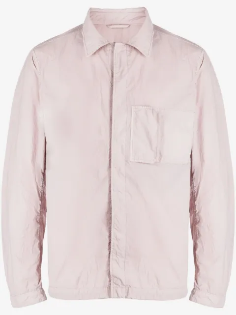 Ten C chest-pocket zip-up jacket