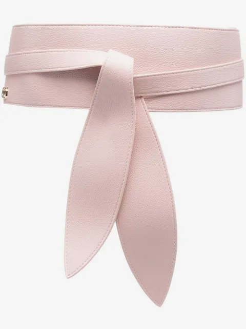 TWINSET logo-plaque wraparound belt