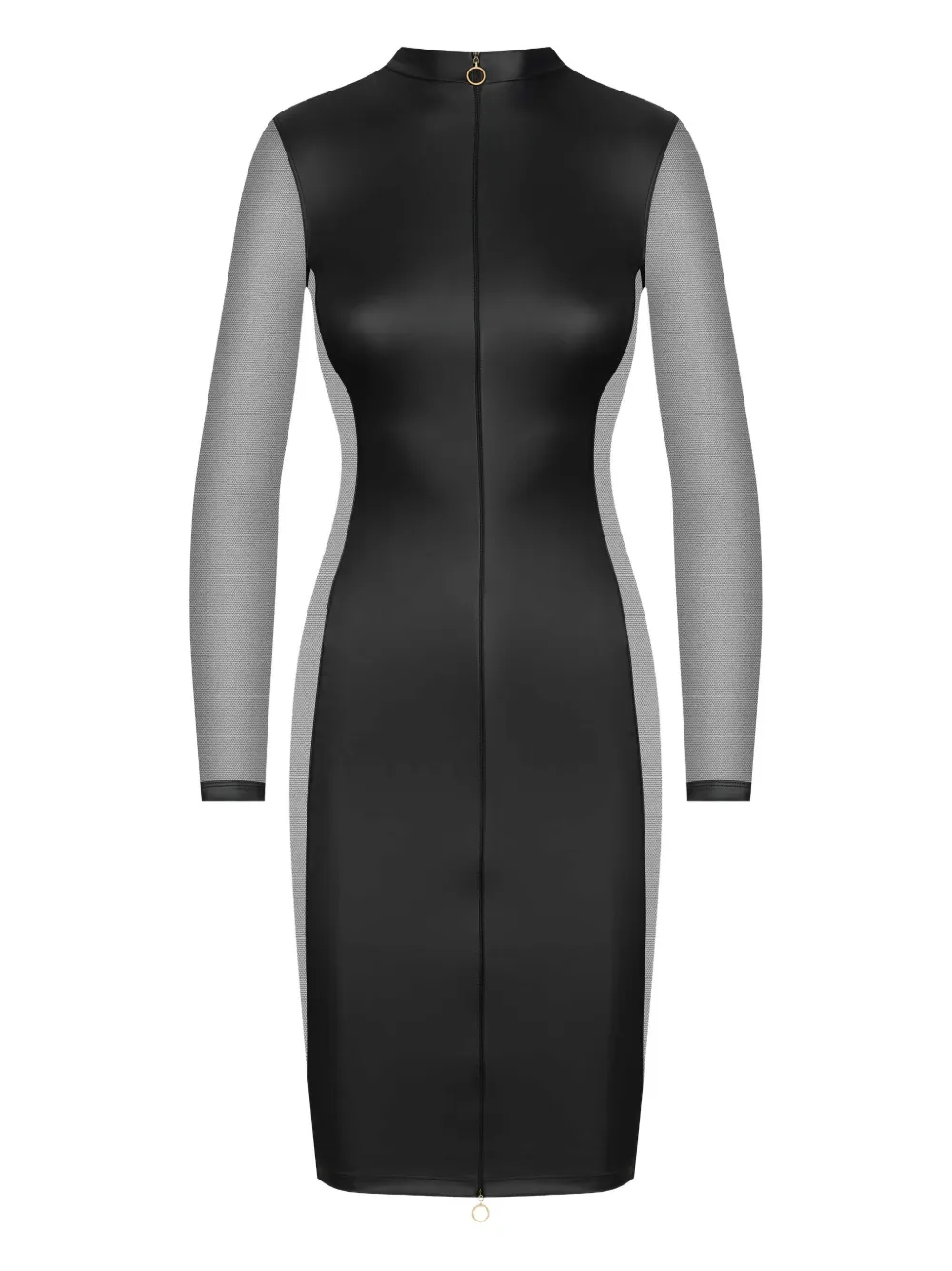 Maison Close Chambre Noire ロングスリーブ ドレス - ブラック Maison Close Chambre Noire ロングスリーブ ドレス - ブラック