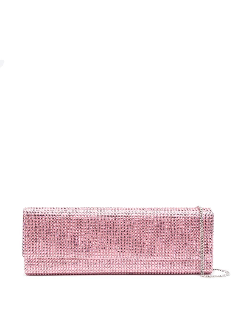 Amina Muaddi crystal-embellished Shoulder Bag - Farfetch