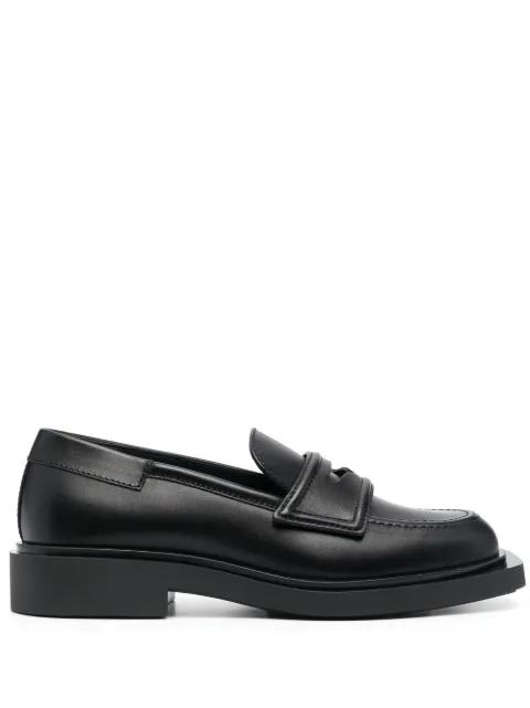 3juin tonal leather loafers