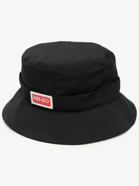 Kenzo gorro de pescador con parche del logo a un lado