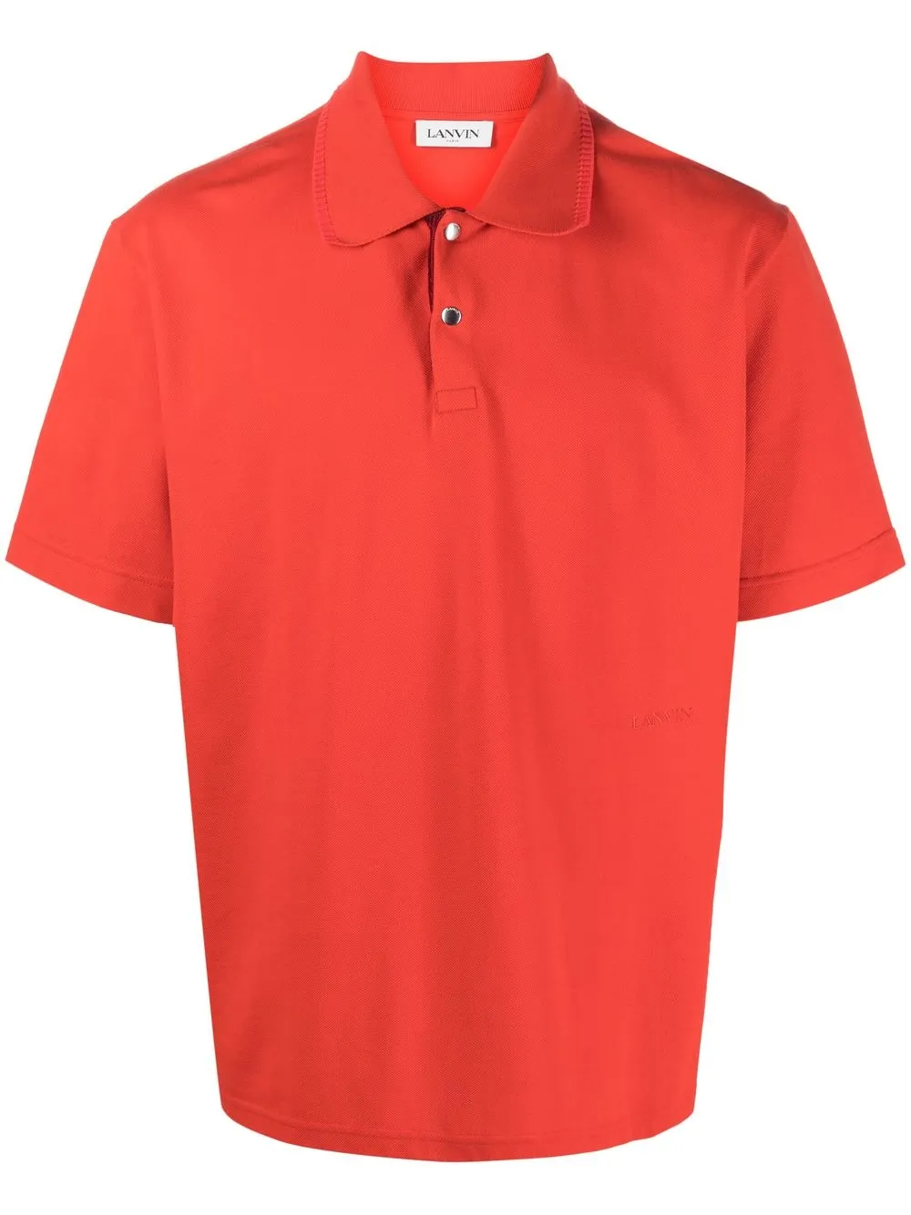 

Lanvin playera tipo polo - Rojo