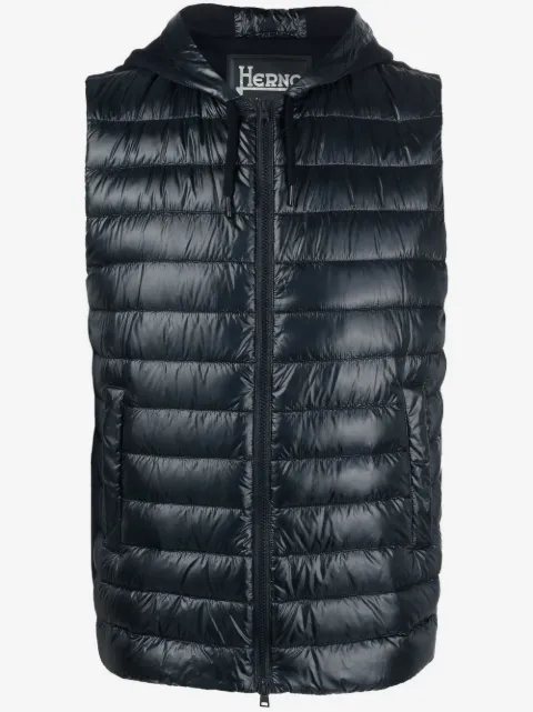 Herno padded hooded gilet