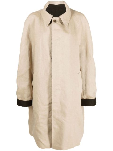 Maison Margiela reversible linen coat Women