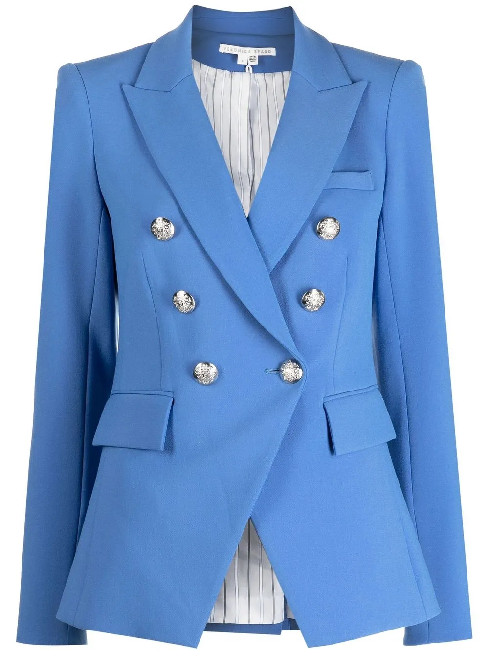 

Veronica Beard Miller Dickey double-breasted blazer - Blue