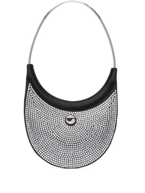 Coperni crystal-embellished Swipe bag Women