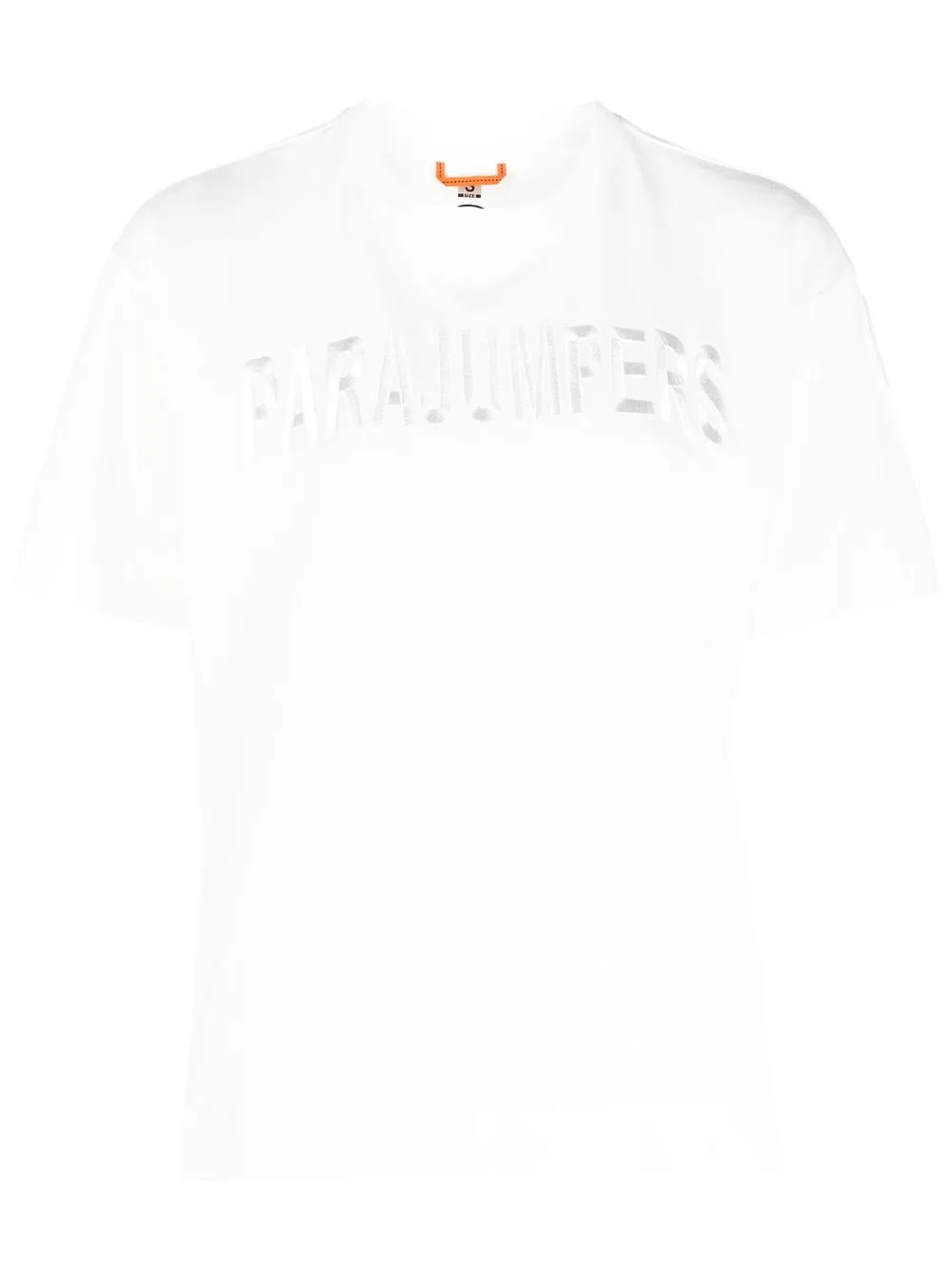 

Parajumpers playera con logo bordado - Blanco