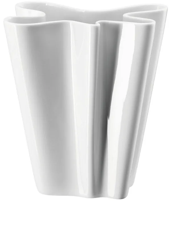 Rosenthal Flux Porcelain Vase | White
