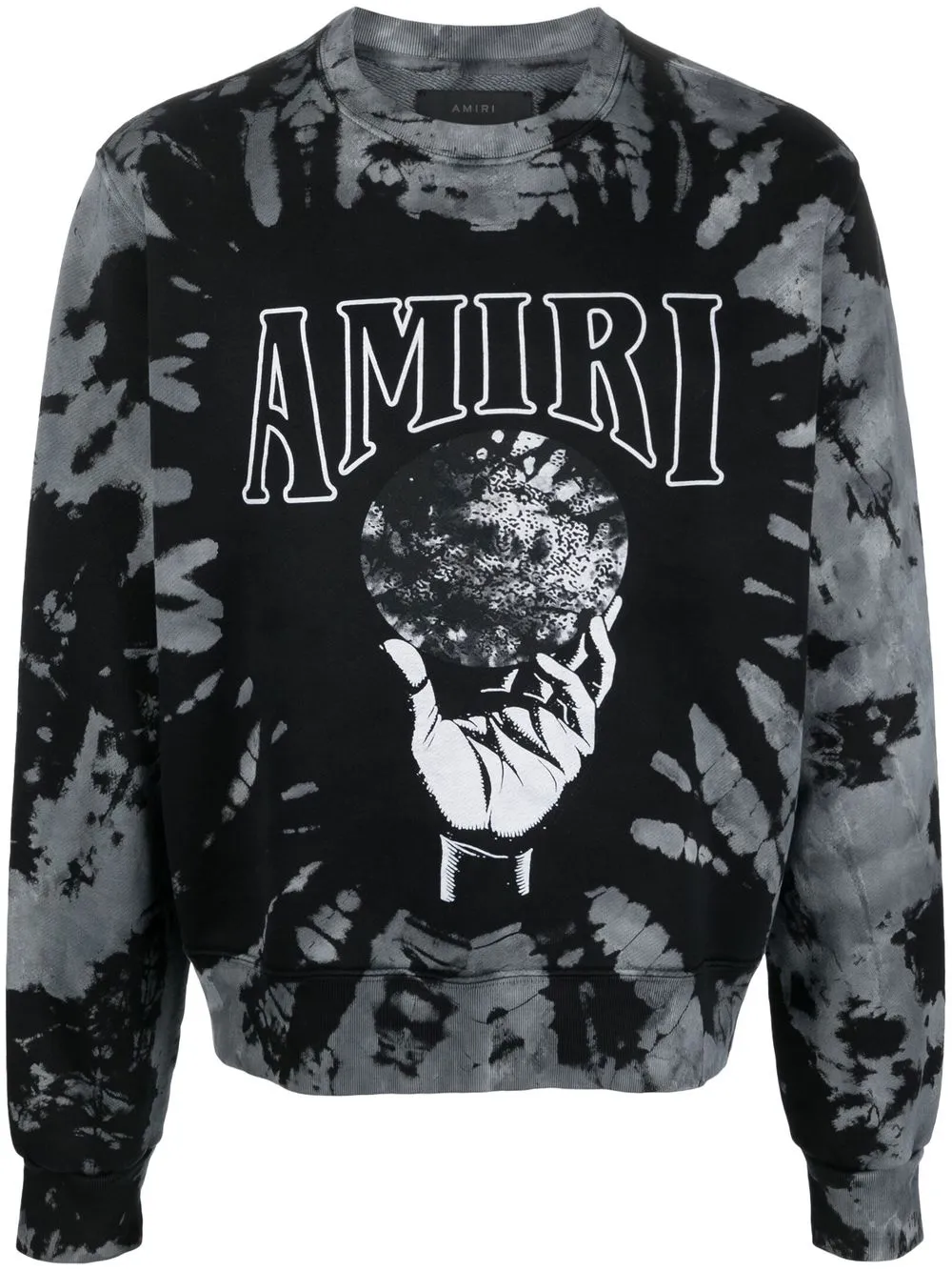 

AMIRI tie-dye print sweatshirt - Black