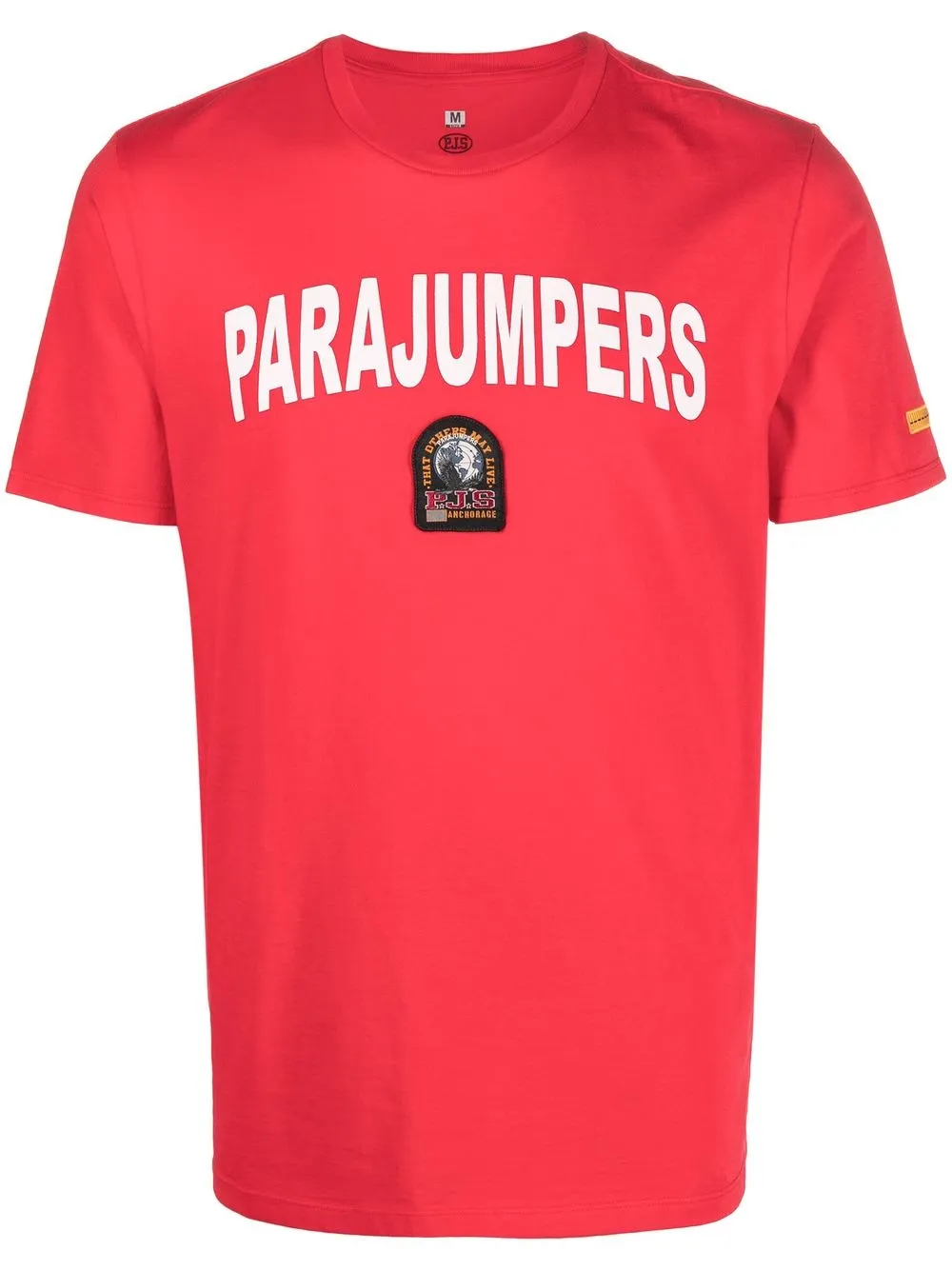 

Parajumpers playera con logo estampado - Rojo