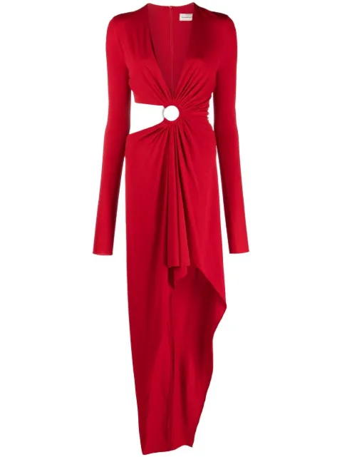 Alexandre Vauthier V-neck cut-out dress