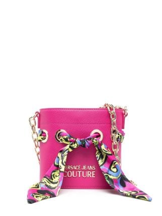 Buy Versace Jeans Couture Pink Printed Cross Body Bag for Women