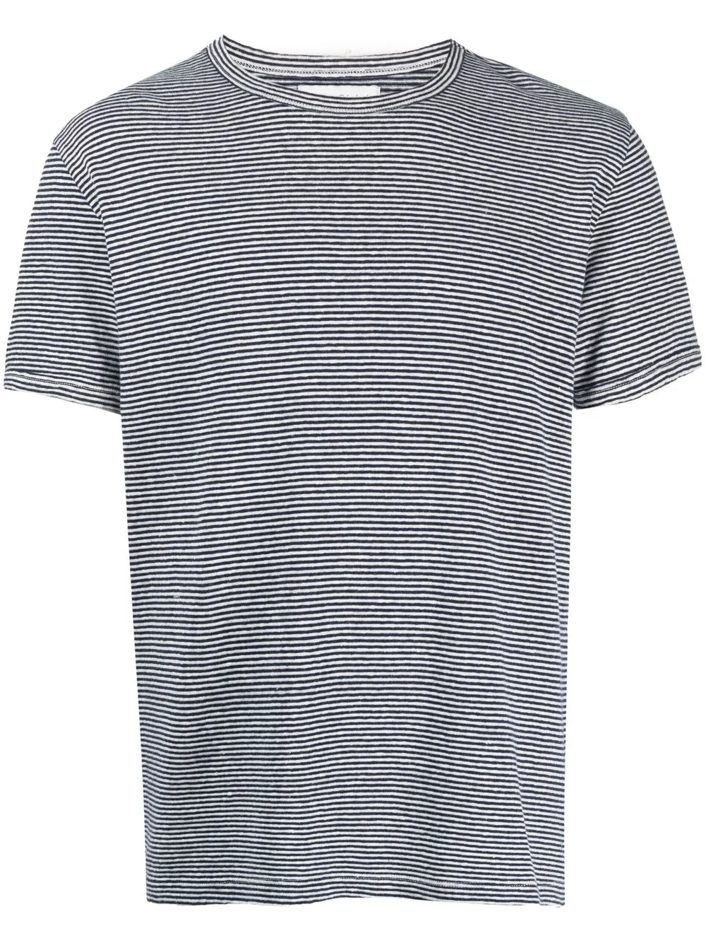 

Officine Generale horizontal stripe pattern T-shirt - White