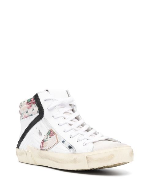 PRSX leather high-top sneakers