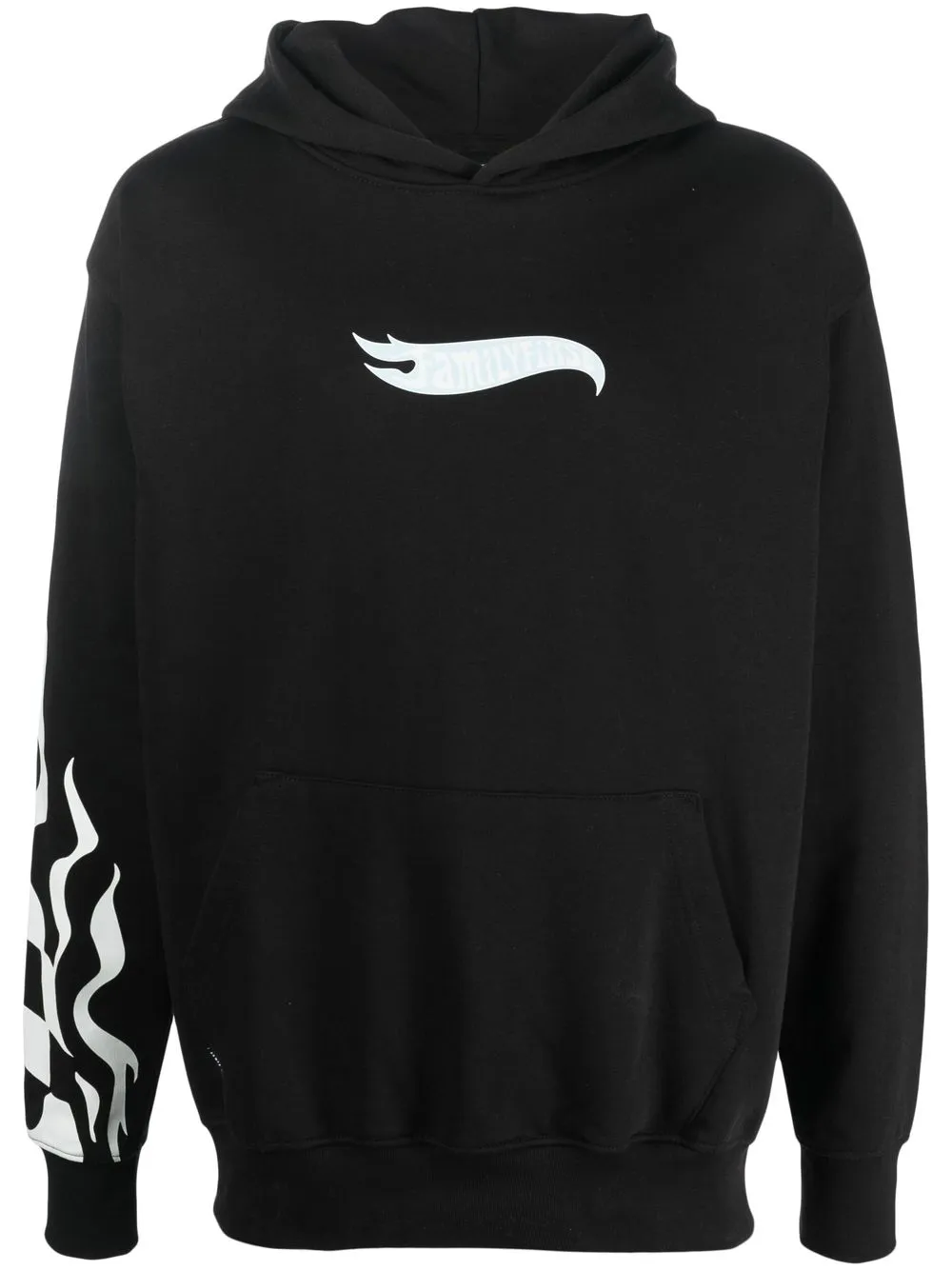 

Family First Racing-print hoodie - Black