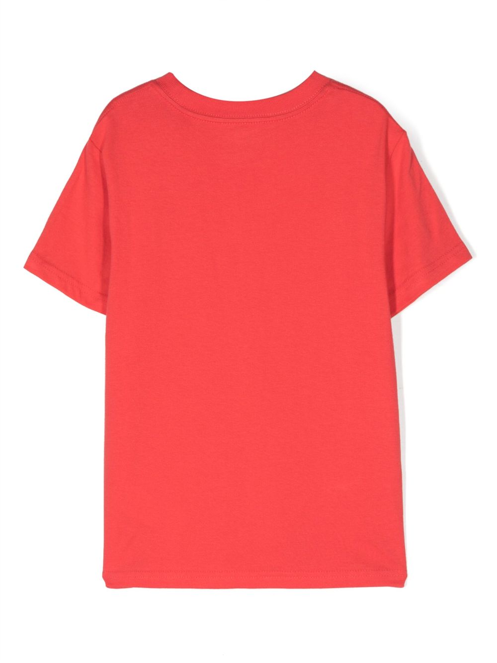 Ralph Lauren Kids T-shirt met geborduurd logo - Rood