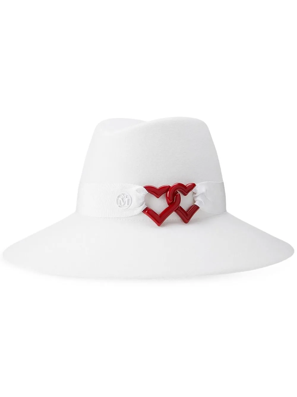 

Maison Michel sombrero fedora Kat - Blanco