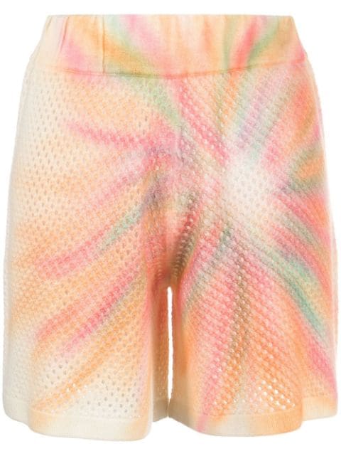 Canessa cashmere knitted shorts