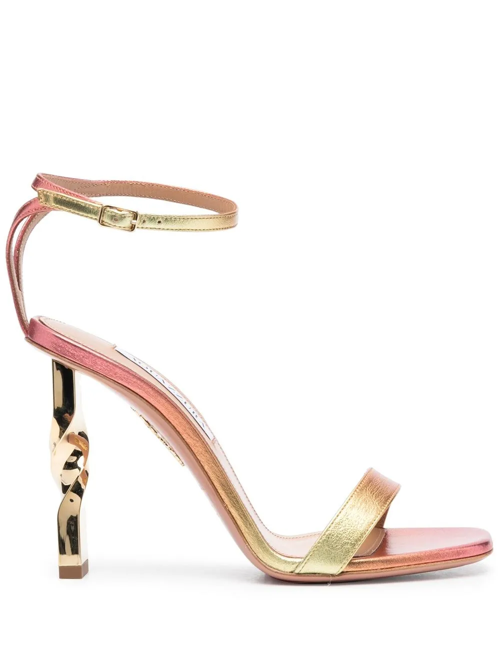 

Aquazzura Twist 105mm sandals - Pink