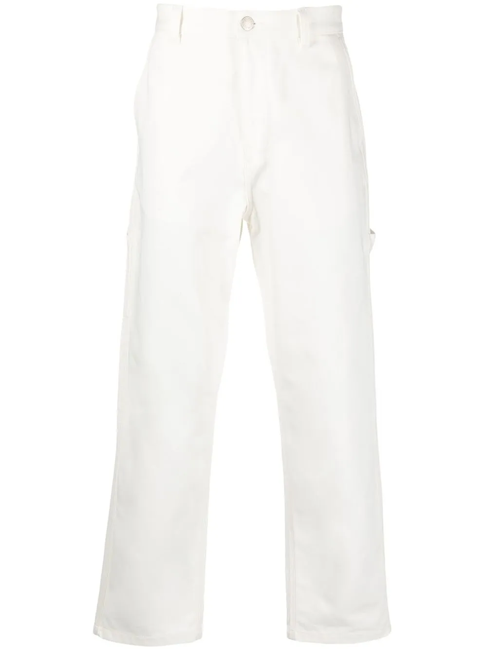 

AMI Paris jeans rectos - Blanco