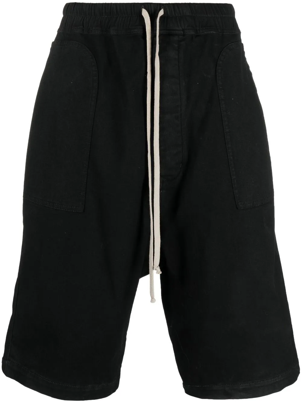 

Rick Owens DRKSHDW drop-crotch drawstring shorts - Black