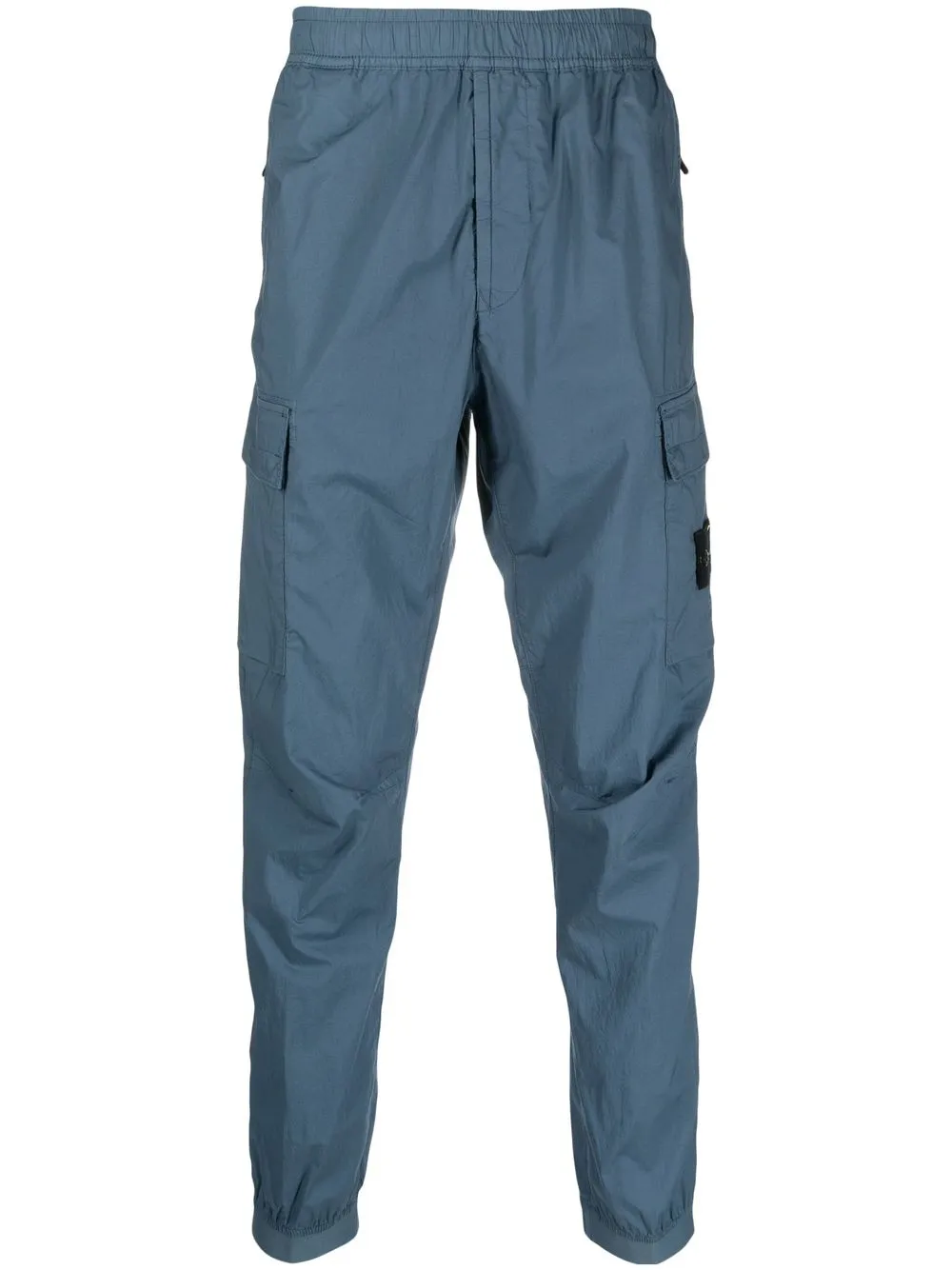 

Stone Island Compass-motif cargo trousers - Blue