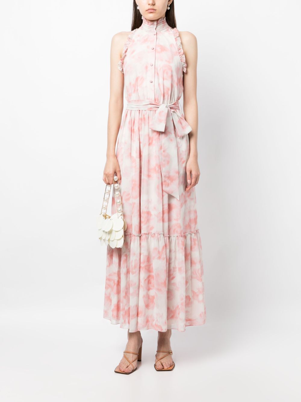 Sachin & Babi Blair floral-print Belted Dress - Farfetch