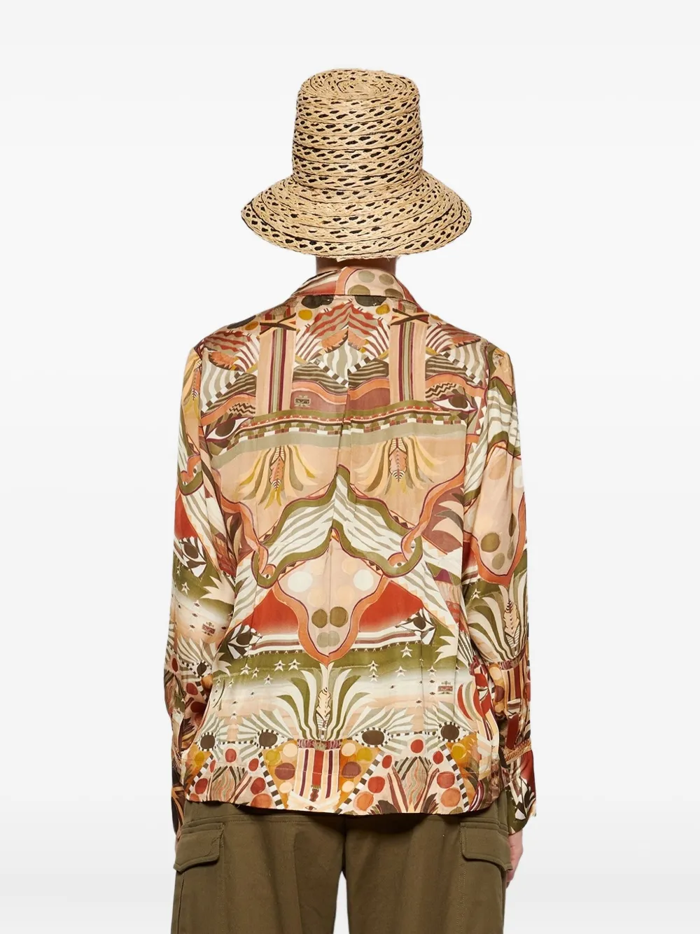 Chufy Abstract-print Long-sleeve Shirt In Multi