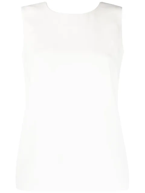 P.A.R.O.S.H. blusa sin mangas con detalle de abertura