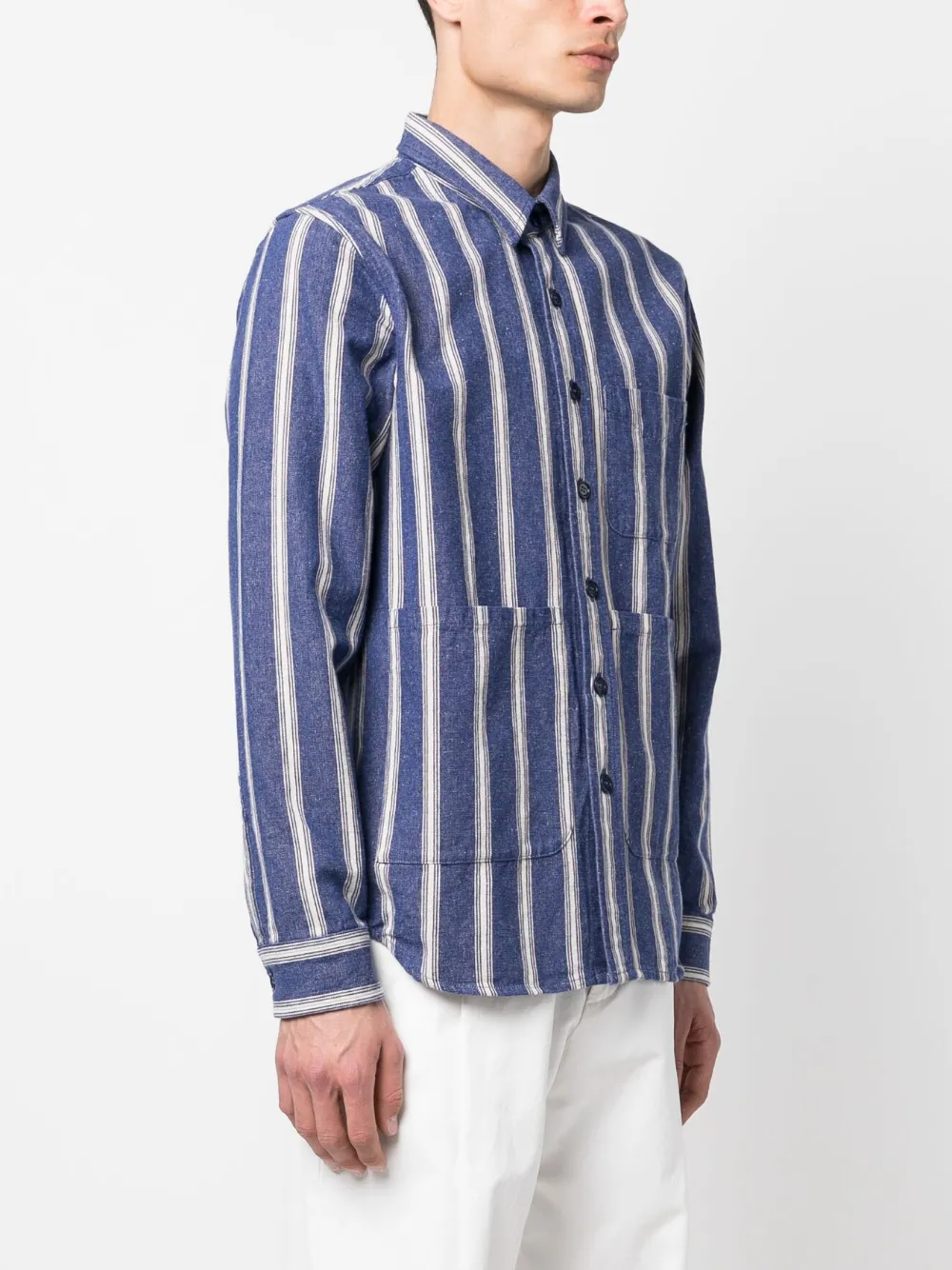 aspesi-striped-cotton-linen-blend-shirt-farfetch