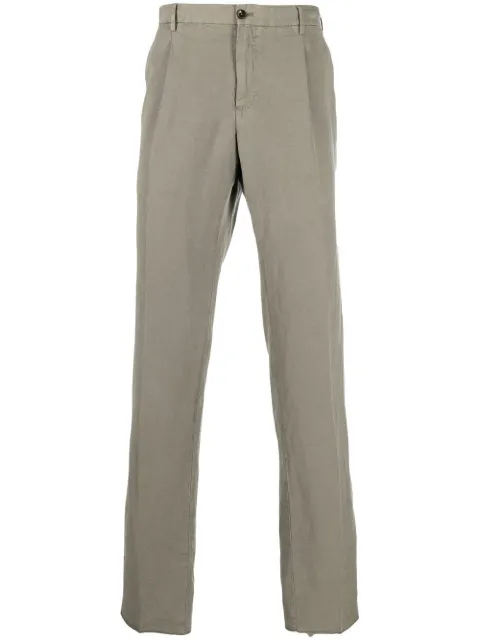 PT Torino pantalones rectos con pinzas 
