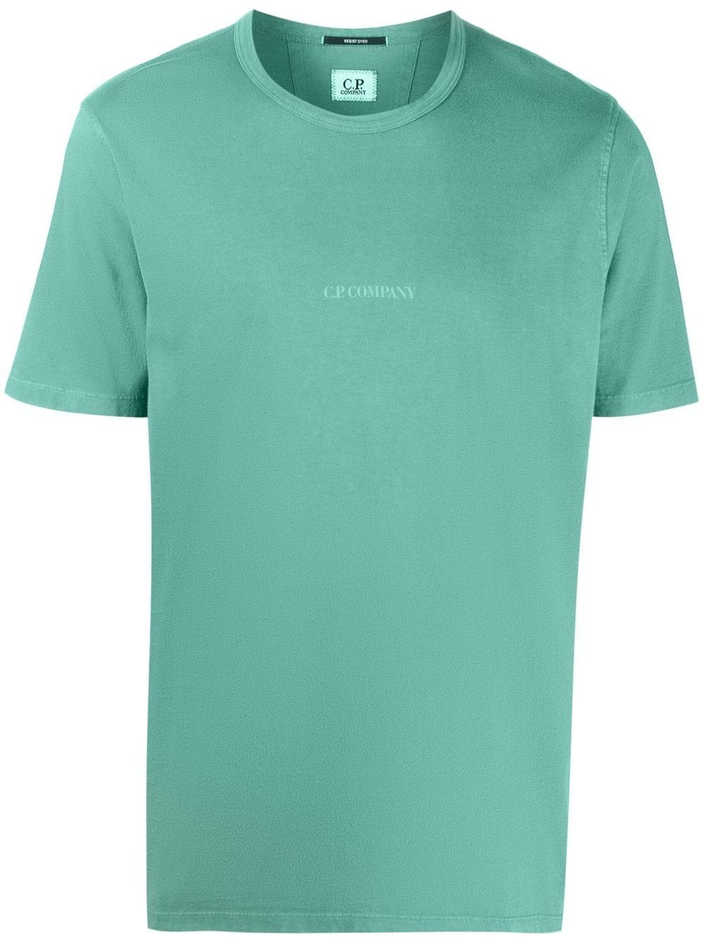 C.p. Company Logo-print T-shirt In Green