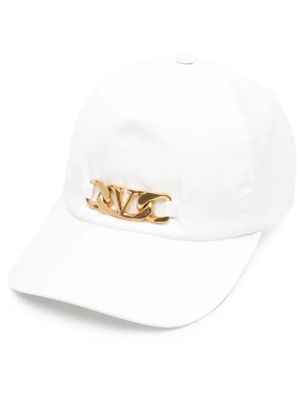 Valentino Garavani ヴァレンティノ Vロゴ キャップ | ホワイト 