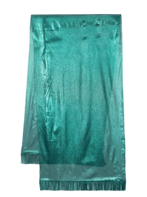 Maria Lucia Hohan Gio pleat-detail silk scarf