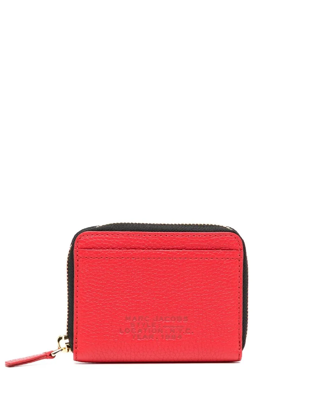 

Marc Jacobs The Zip-Around leather wallet - Black