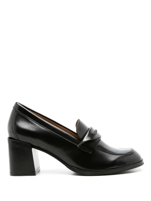 Sarah Chofakian Eliza 70mm heeled loafers 