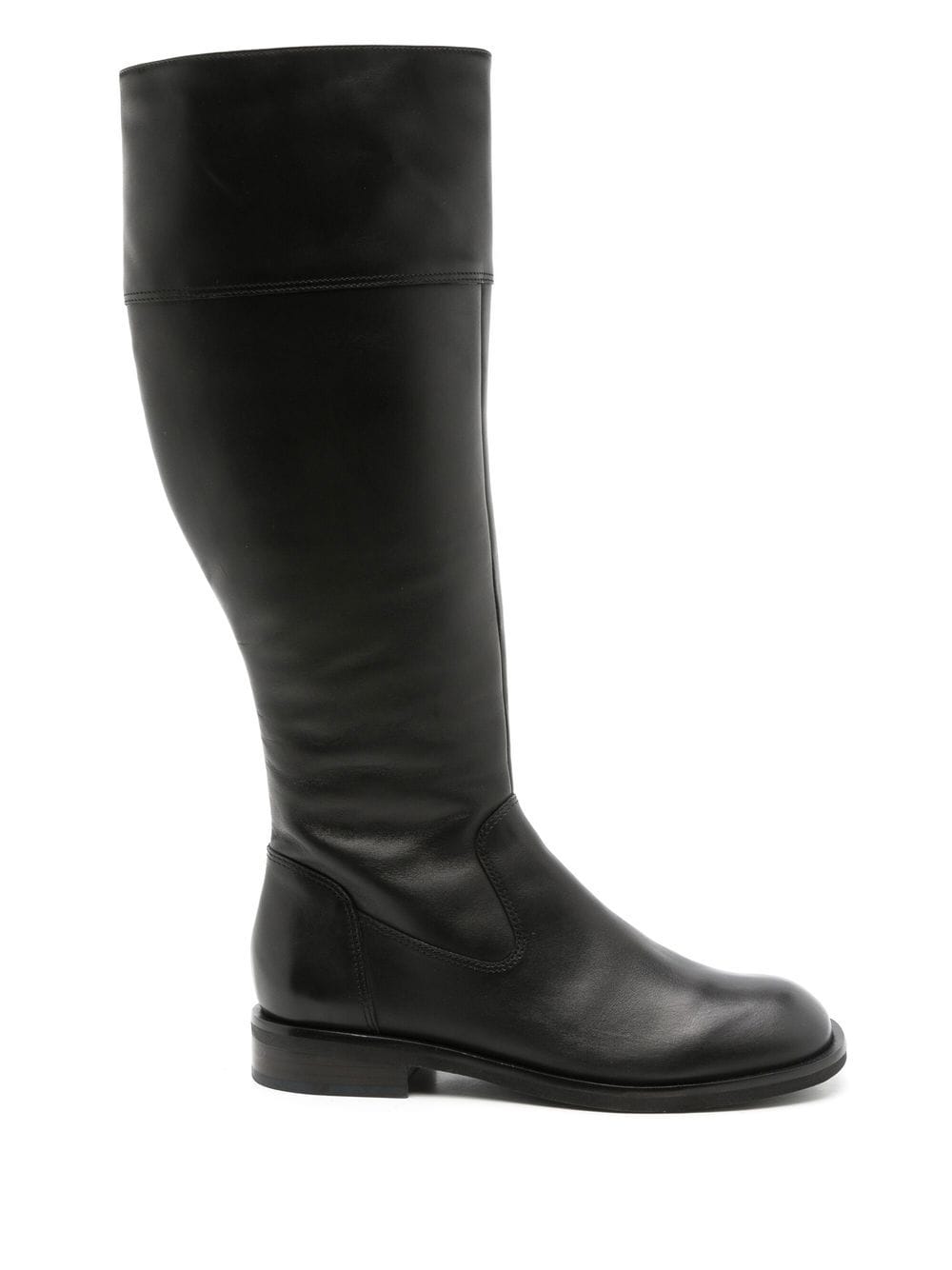 Sarah Chofakian Dorian Knee-length Boots In Black