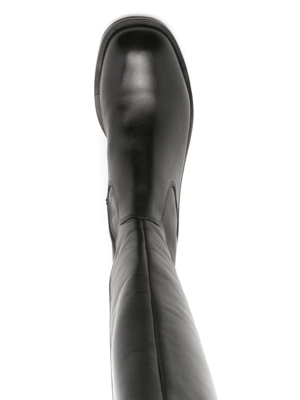 Shop Sarah Chofakian Dorian Knee-length Boots In Black