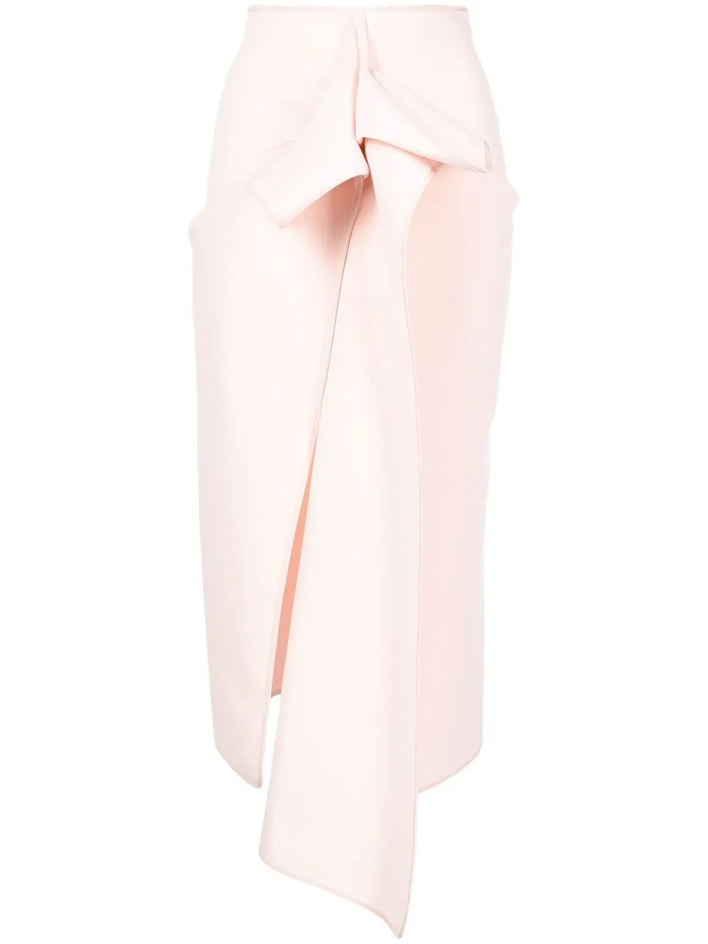 

Maticevski draped-detail skirt - Pink