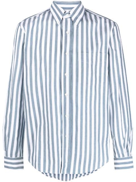 ASPESI striped cotton dress shirt