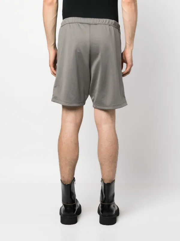 【関税込み】Heron Preston グレー 3D リブ スポーツショーツ Heron Preston logo-patch Track Shorts | Grey | FARFETCH