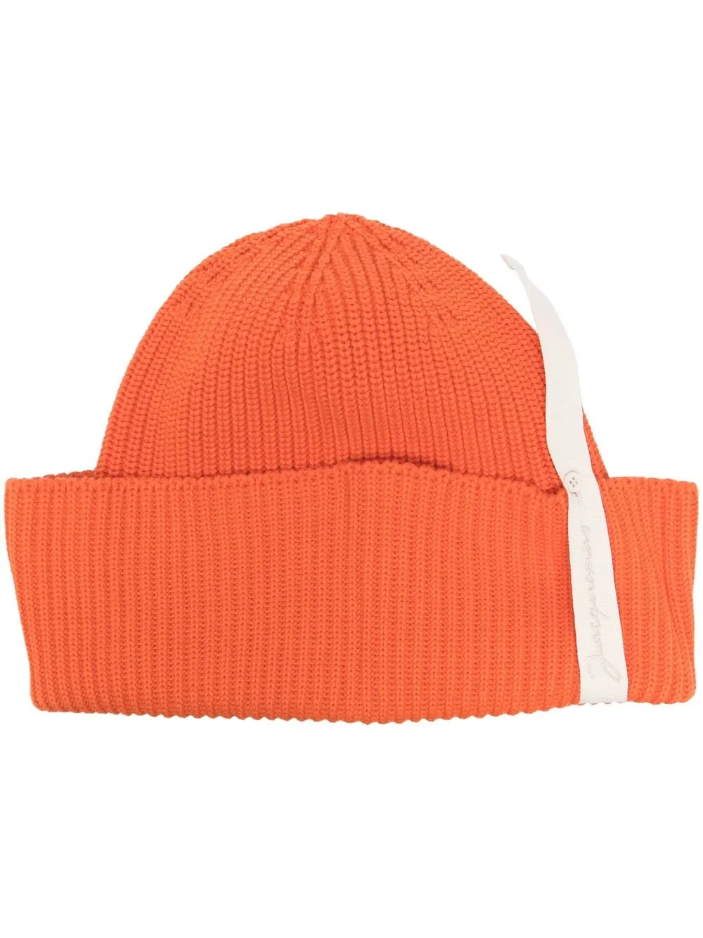 

Jacquemus Le Pipa ribbed beanie - Orange